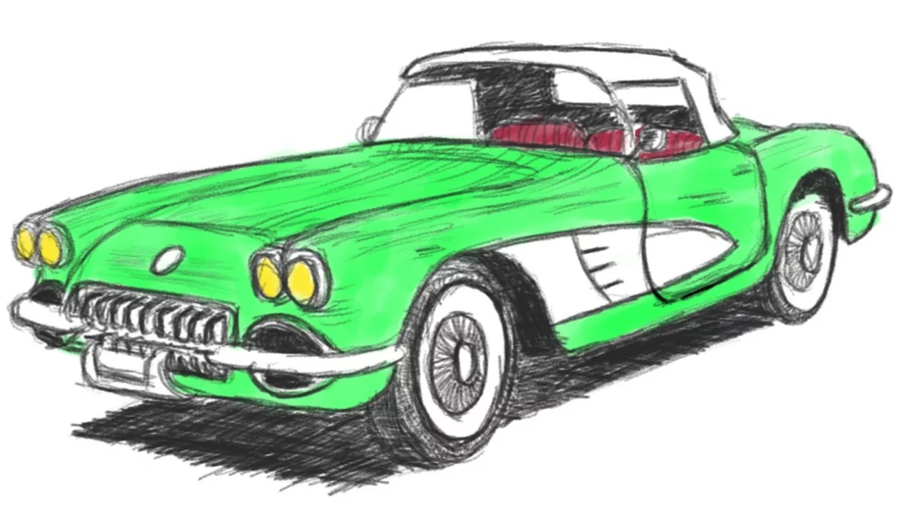 Chevrolet Corvette - 1953 года (image_2) &bull; morikoff.ru