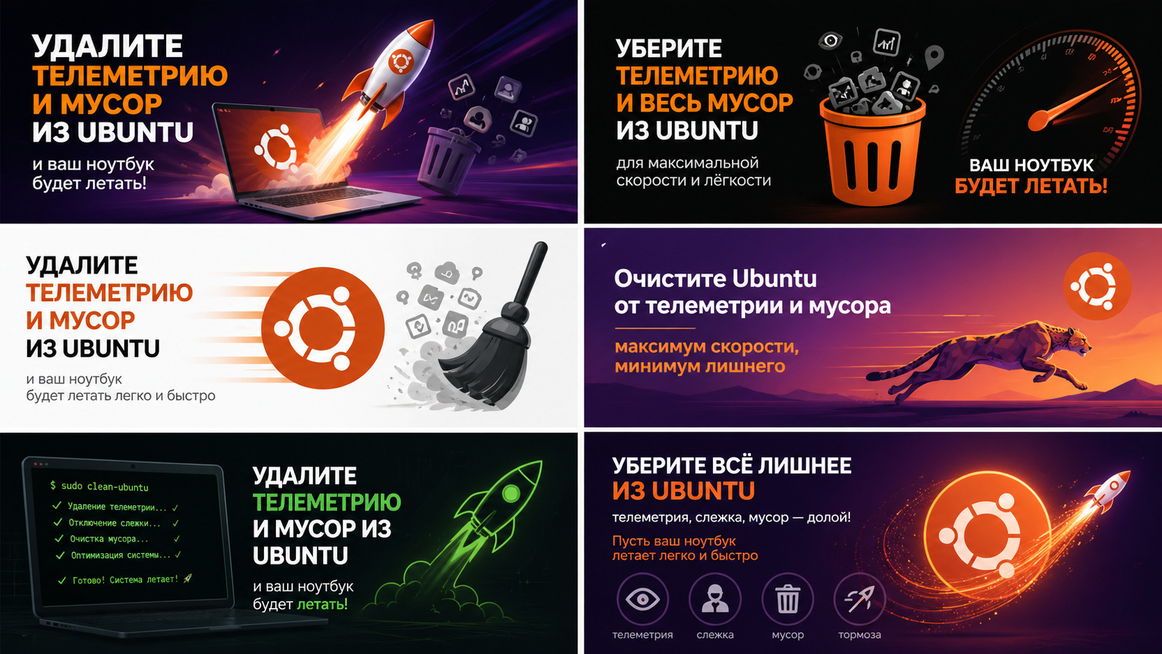 Убираем телеметрию и явно лишнее в Ubuntu (image_1) &bull; morikoff.ru