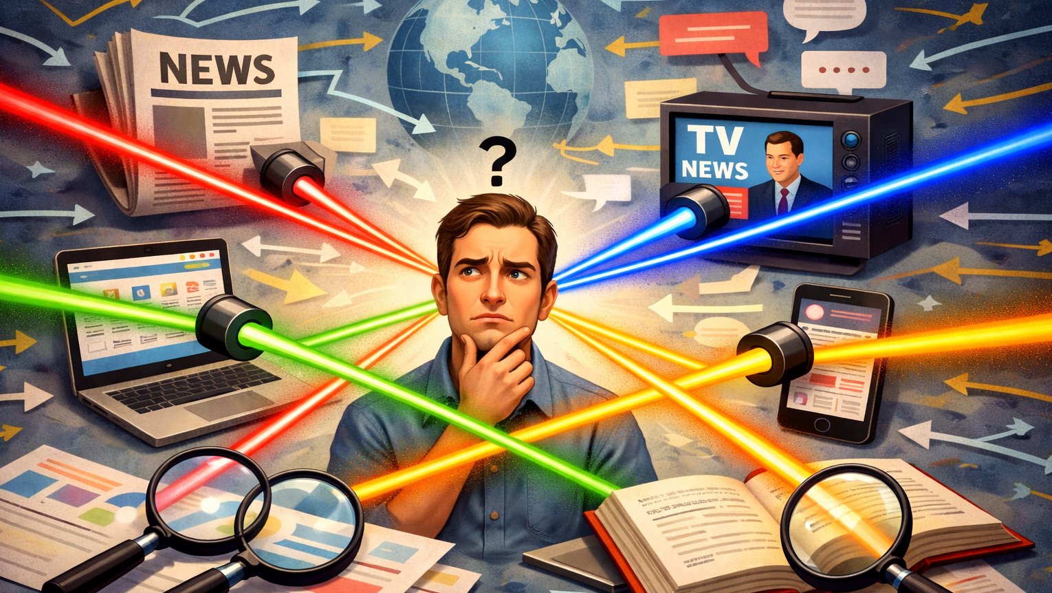 Как не потонуть в пропаганде при просмотре новостей